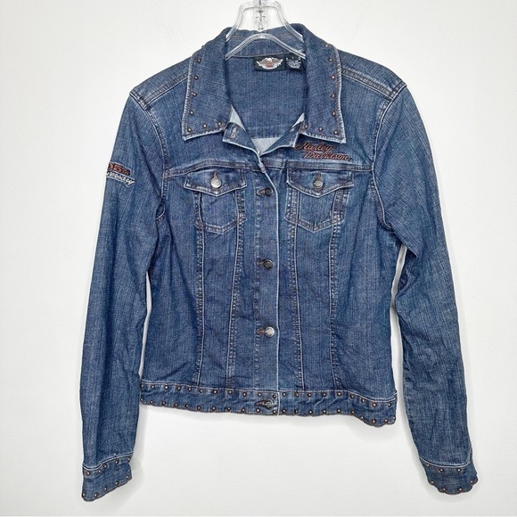 Harley-Davidson Jackets & Blazers - Harley Davidson 105th Anniversary Jean Jacket